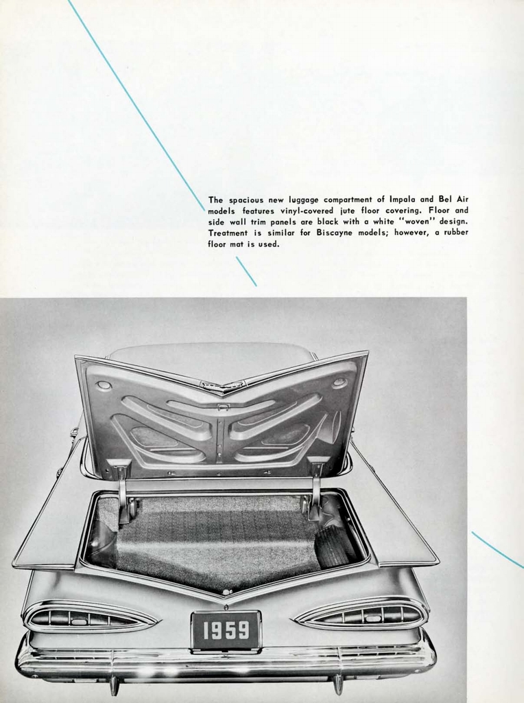 1959 Chevrolet Engineering Features Booklet Page 29